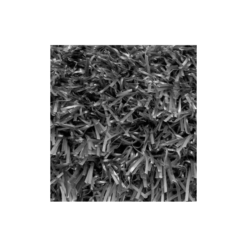 Gazon synthétique couleur gris foncé 20 mm
