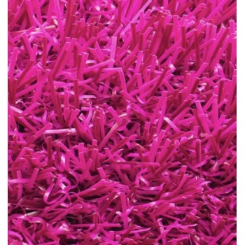 Gazon synthétique couleur rose 20 mm