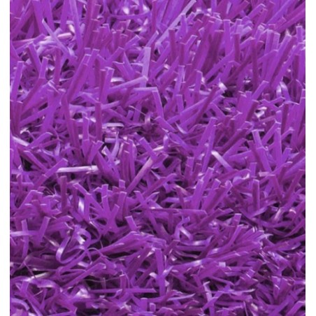 Gazon synthétique couleur violet 20 mm