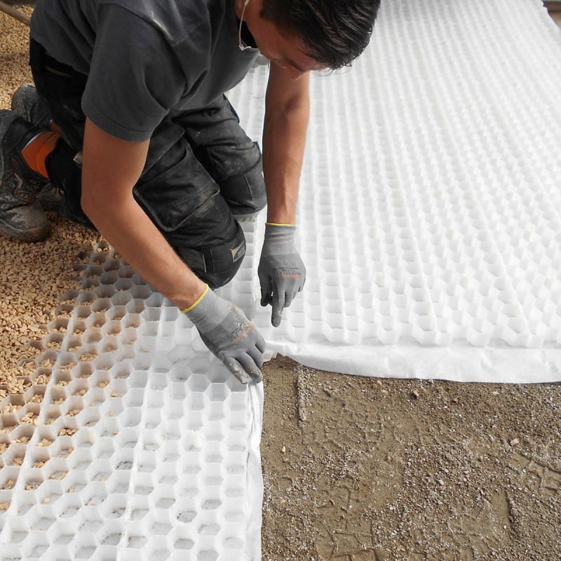 Nidagravel stabilisateur de gravier pour chemin carrossable . Nidagravel stabilisateur de gravier pour chemin carrossable .