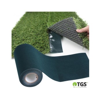 Bande de jonction adhésive pour gazon synthétique.