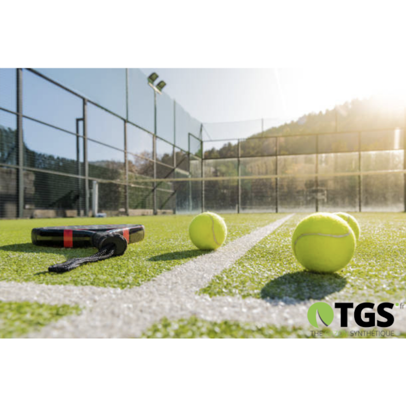 Gazon synthétique 16mm pour tout type de terrain tels que les terrains de tennis