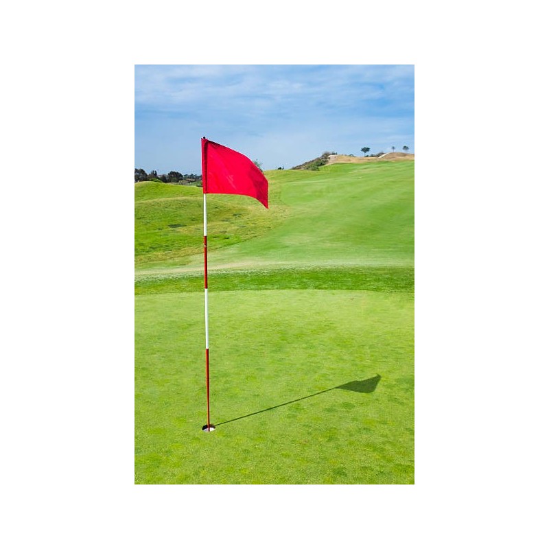 Drapeau pour terrain de golf en gazon synthétique