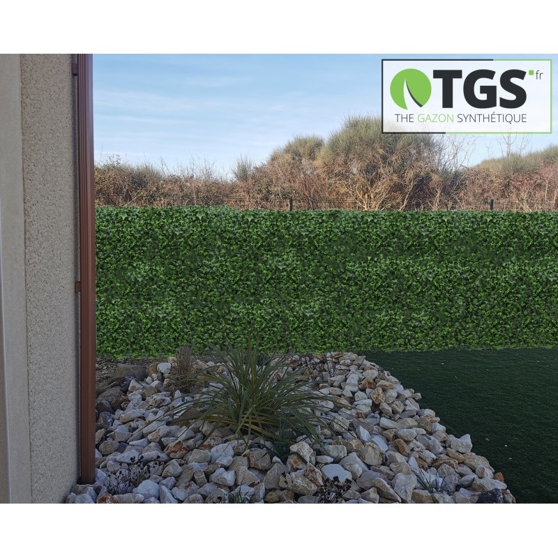 Installation feuillage artificiel imitation lierre