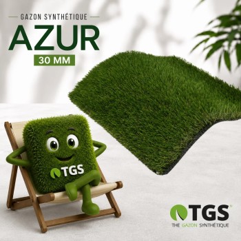 Gazon synthétique Hope 30mm rouleau 2m x 25m | Double backing - TGS