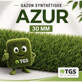 Gazon synthétique Hope 30mm rouleau 2m x 25m | Double backing - TGS