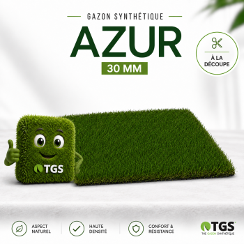 Gazon synthétique Hope 30mm | C-Shape double backing - TGS