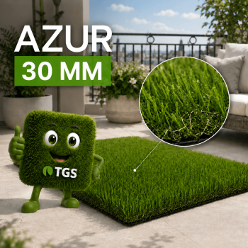Gazon synthétique Hope 30mm | C-Shape double backing - TGS