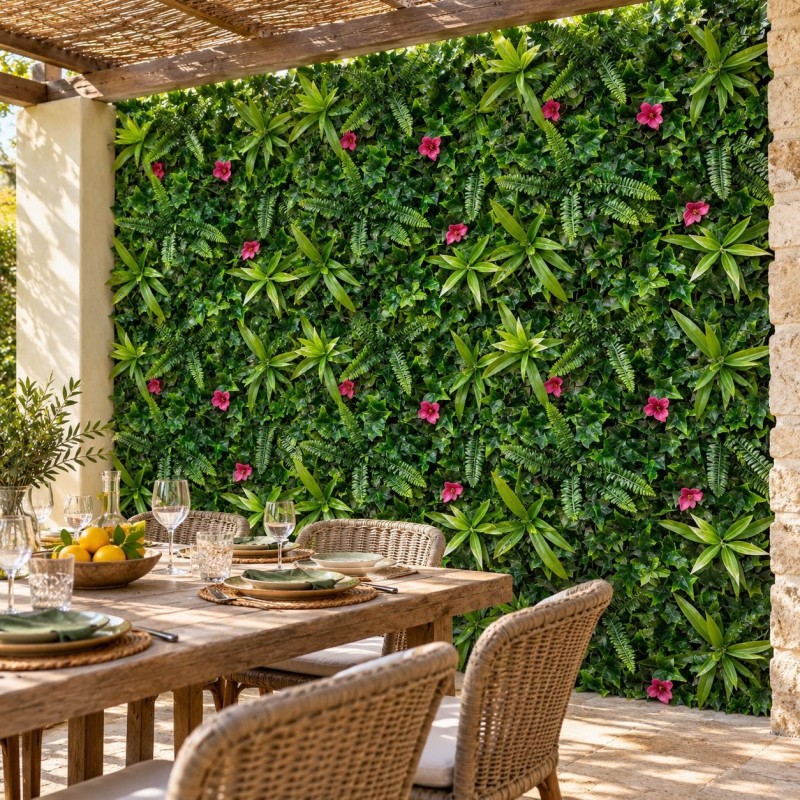 Mur végétal artificiel Amazonia – effet jungle | TGS