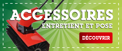 Accéssoires gazon synthetique