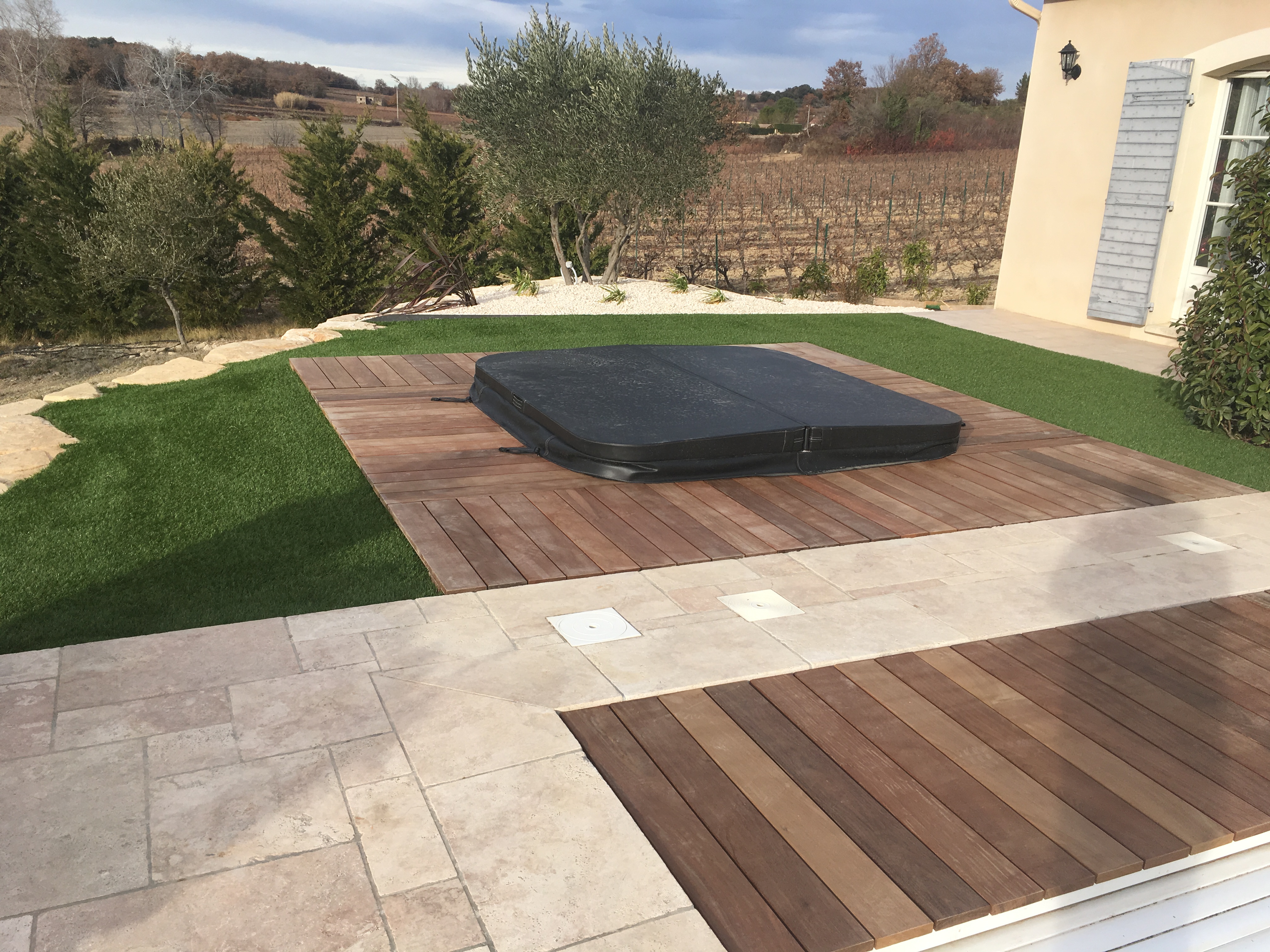 Pose de pelouse artificielle à digne les Bains