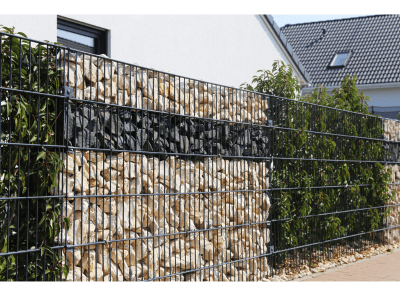 Mur en gabion