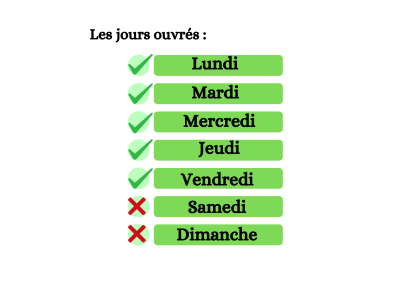 Jours de livraison en France de gazon synthétique TGS
