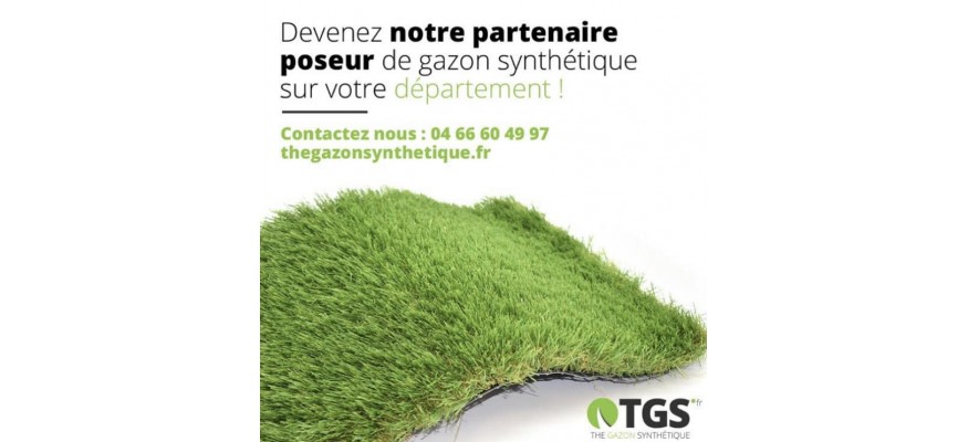Devenir installateur poseur de gazon synthétique TGS