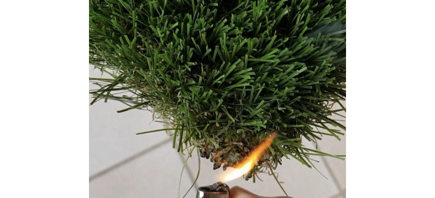 Garantie du gazon synthétique contre les intempéries feu et inondation