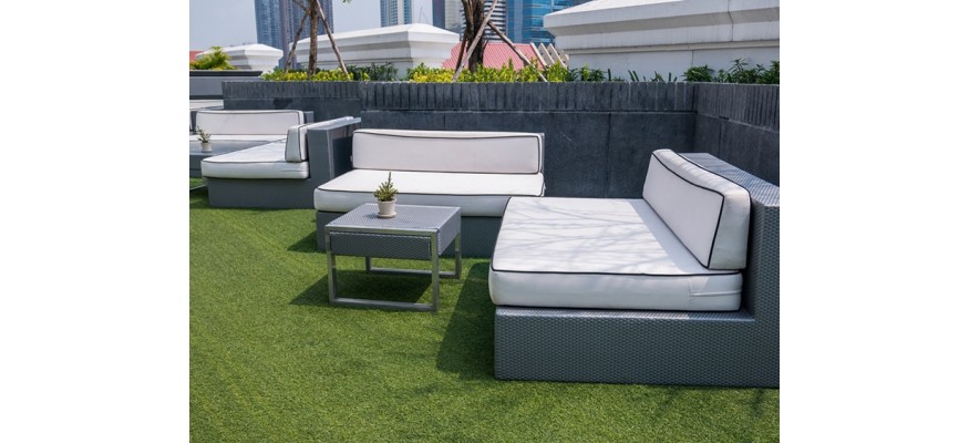 Le gazon synthétique pour votre terrasse