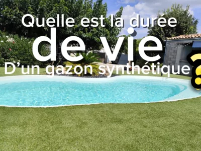 Quelle est la durée de vie d’un gazon synthétique ?
