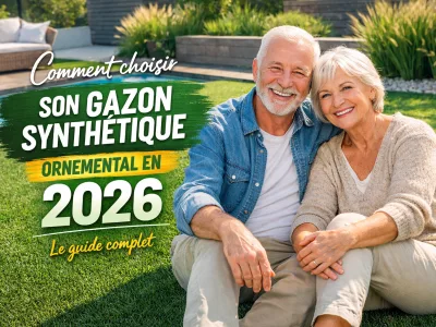 Comment choisir son gazon synthétique ornemental en 2026 ?